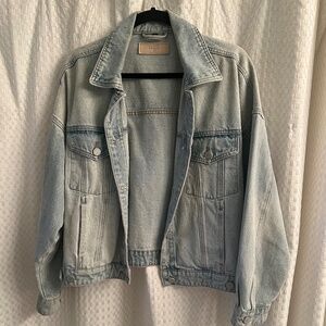 BLANK NYC oversized denim jacket / jean jacket
